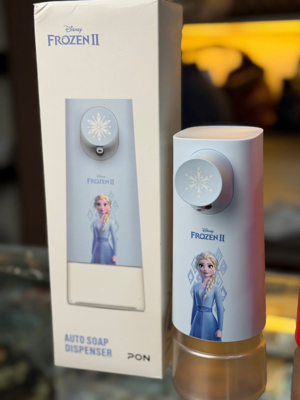 IronMan and Frozen Soap Dispenser