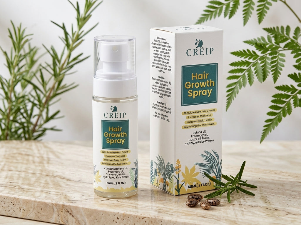 Pack of 2 CREIP Hair Growth Spray