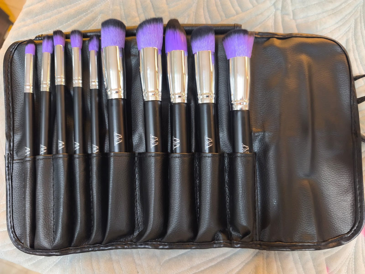 10 pcs Makeup Brushes Set