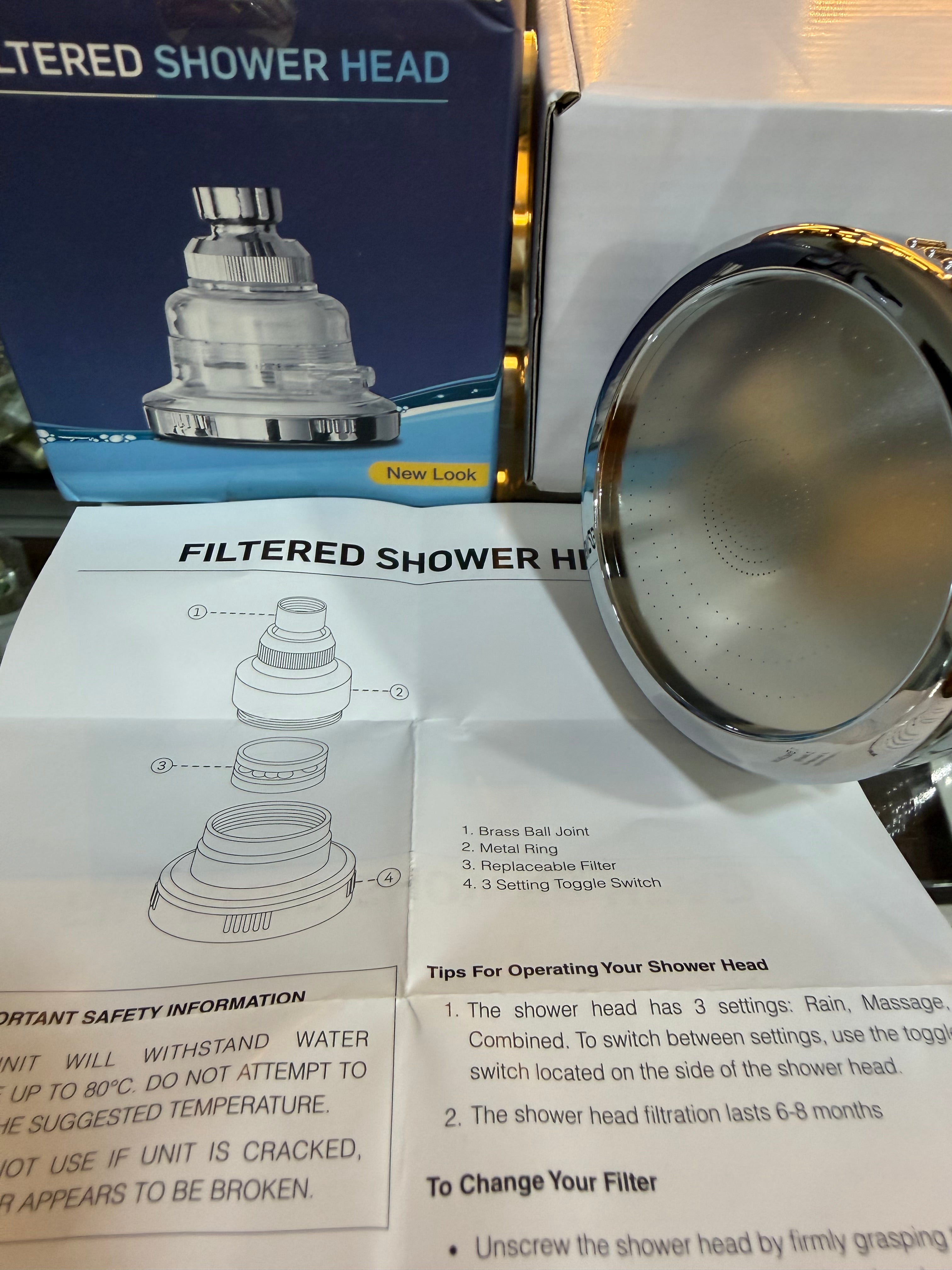 Filtered Shower Head
