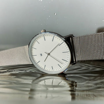 Sempre Brand White and Silver watch